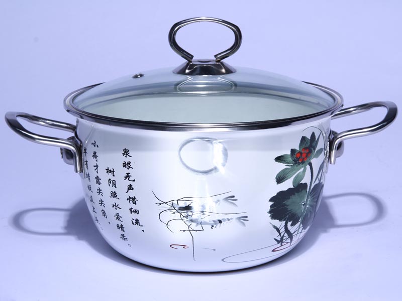 XH005 enamel casserole 